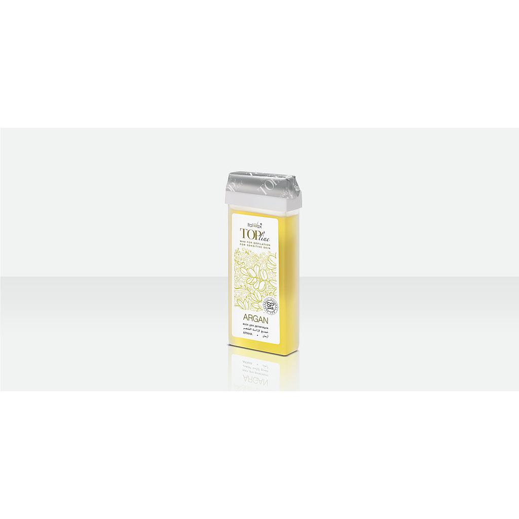 ItalWax kasetinis vaškas TOPLine ARGAN, 100ml.
